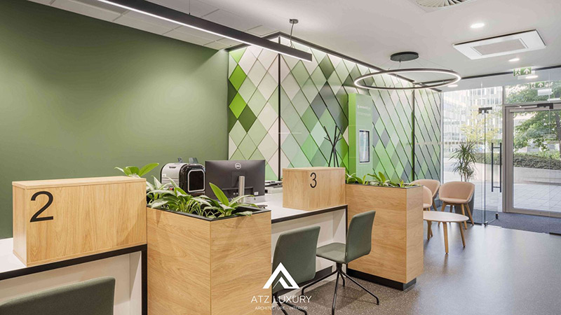 thiết kế văn phòng công ty chứng khoán