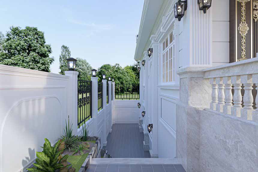 biệt thự 1 tầng 2 phòng ngủ