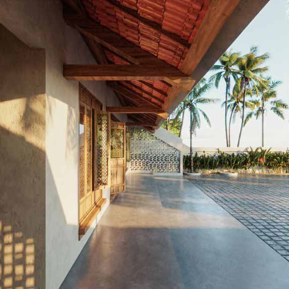 Mẫu thiết kế biệt thự nghỉ dưỡng 1 tầng