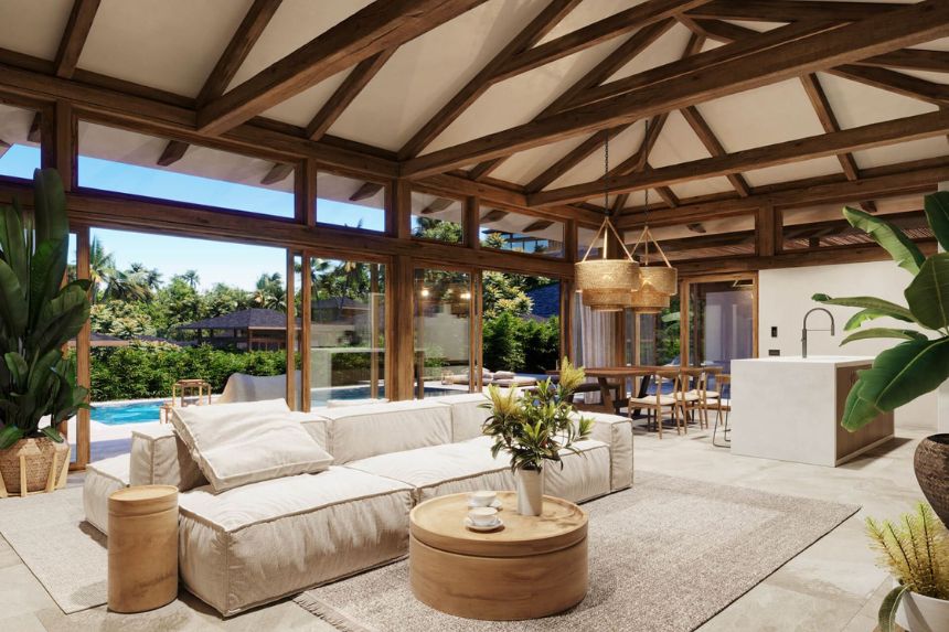 biệt thự nghỉ dưỡng một tầng