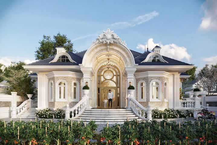Thiết kế biệt thự tân cổ điển
