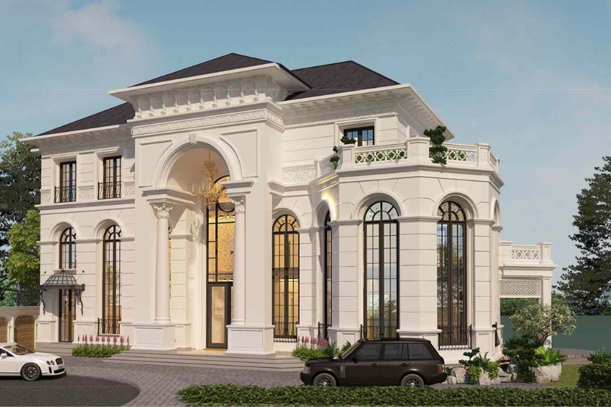 Mẫu biệt thự tân cổ điển