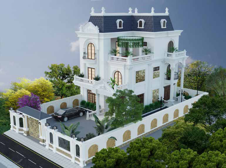 biệt thự tân cổ điển