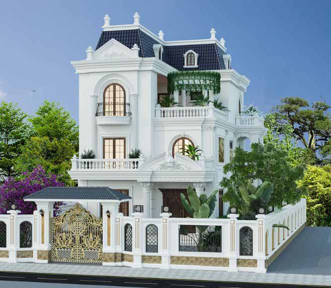 biệt thự tân cổ điển