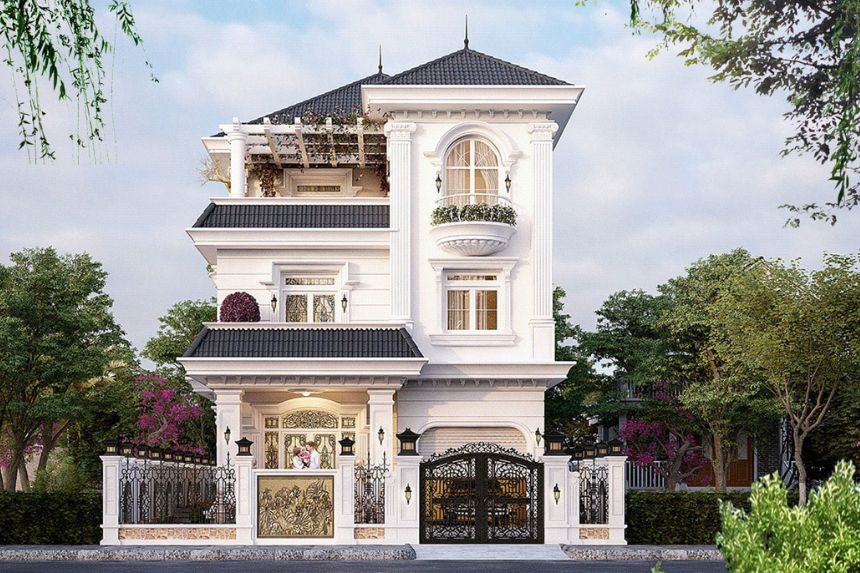 Thiết kế biệt thự tân cổ điển