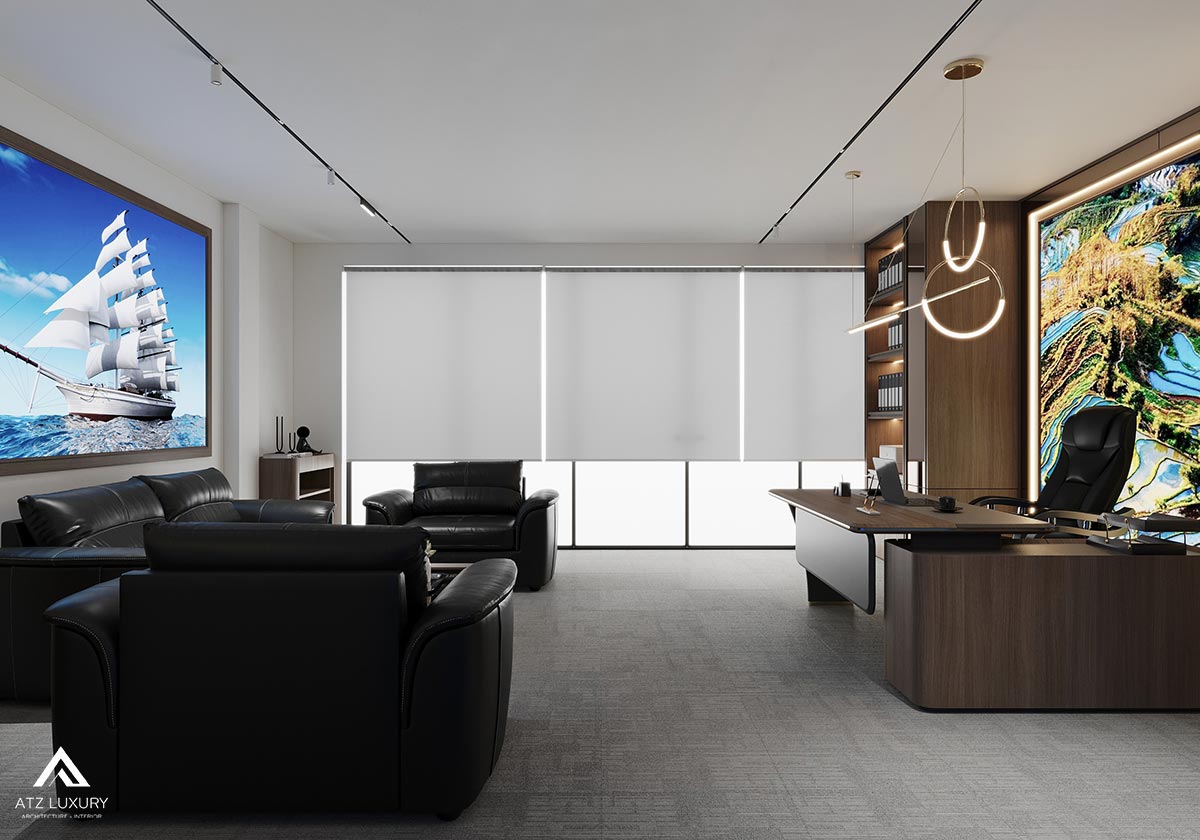Dự án thiết kế nội thất văn phòng 5 tầng 1000m2 cho Tập đoàn Starmed - Hà Nội