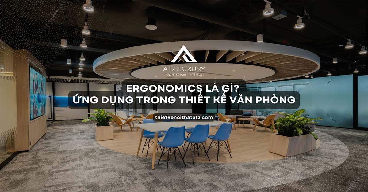 ergonomics la gi trong thiet ke van phong