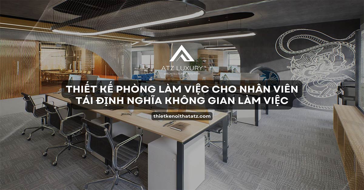 thiet ke thi cong phong lam viec cho nhan vien