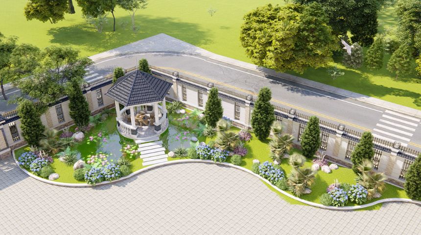 biệt thự nghỉ dưỡng 1 tầng