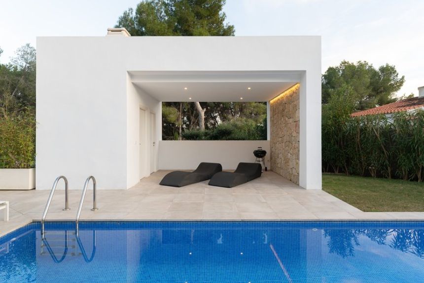 biệt thự vườn 1 tầng 3 phòng ngủ mái bằng