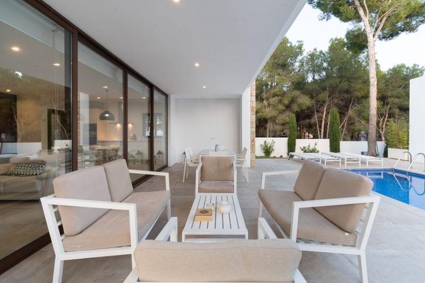 biệt thự vườn 1 tầng 3 phòng ngủ mái bằng