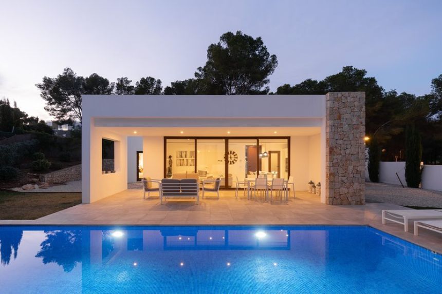 biệt thự vườn 1 tầng 3 phòng ngủ mái bằng đẹp