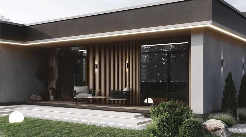 Thiết kế biệt thự vườn 1 tầng hiện đại 300m2