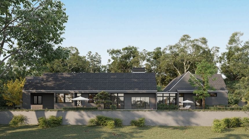Mẫu biệt thự vườn 1 tầng hiện đại 300m2