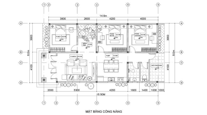 Thiết kế biệt thự vườn 1 tầng mái Nhật