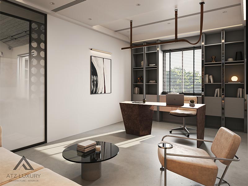 cach bo tri phong lam viec lanh dao