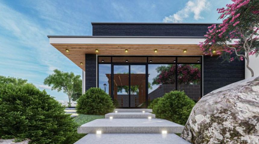 biệt thự 1 tầng 200m2