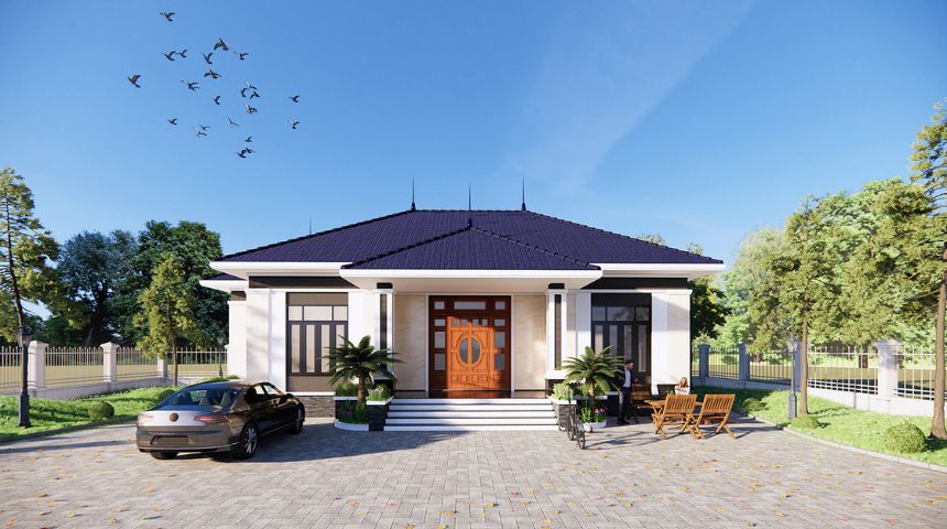 Thiết kế nhà phố 2 mặt tiền tại Vĩnh Phúc - Thiết Kế Kiến Trúc | Thi Công  Xây Dựng | Thiết Kế Thi Công Nội Thất