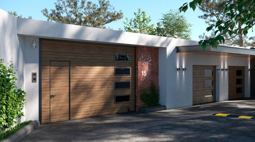 Thiết kế biệt thự sân vườn 1 tầng mái bằng