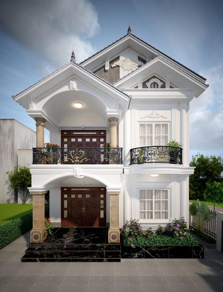 Mau nha 2 tang mai thai nong thon 700 trieu atzluxury