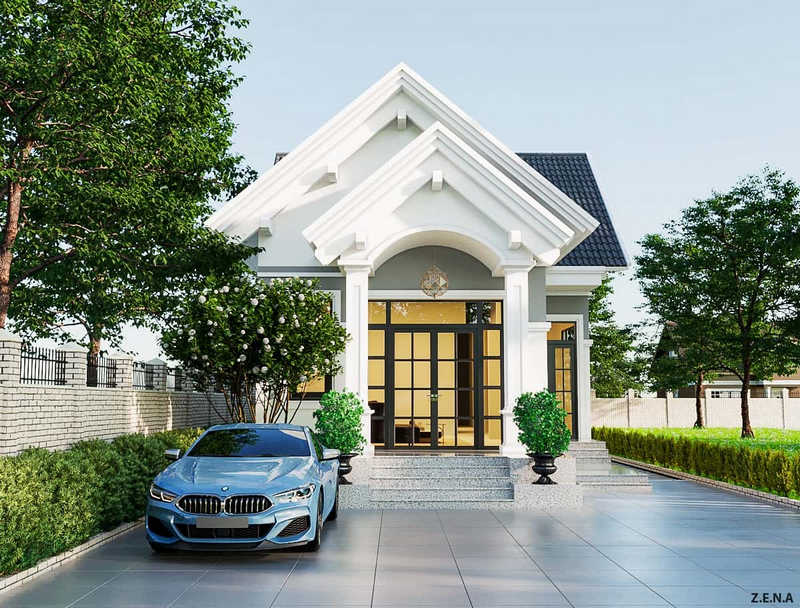 mẫu nhà ống mặt tiền 5m
