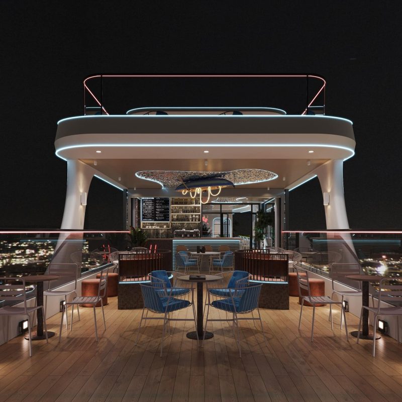 Du an thiet ke quan cafe san thuong tai Chua Boc Anh Cuong