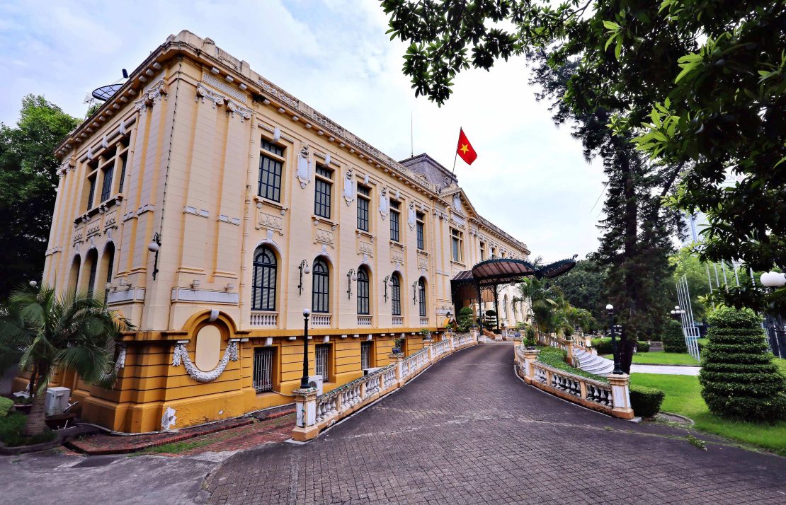 Nhà khách Chính phủ - Công trình biệt thự tân cổ điển kiểu Pháp lâu đời ở Hà Nội