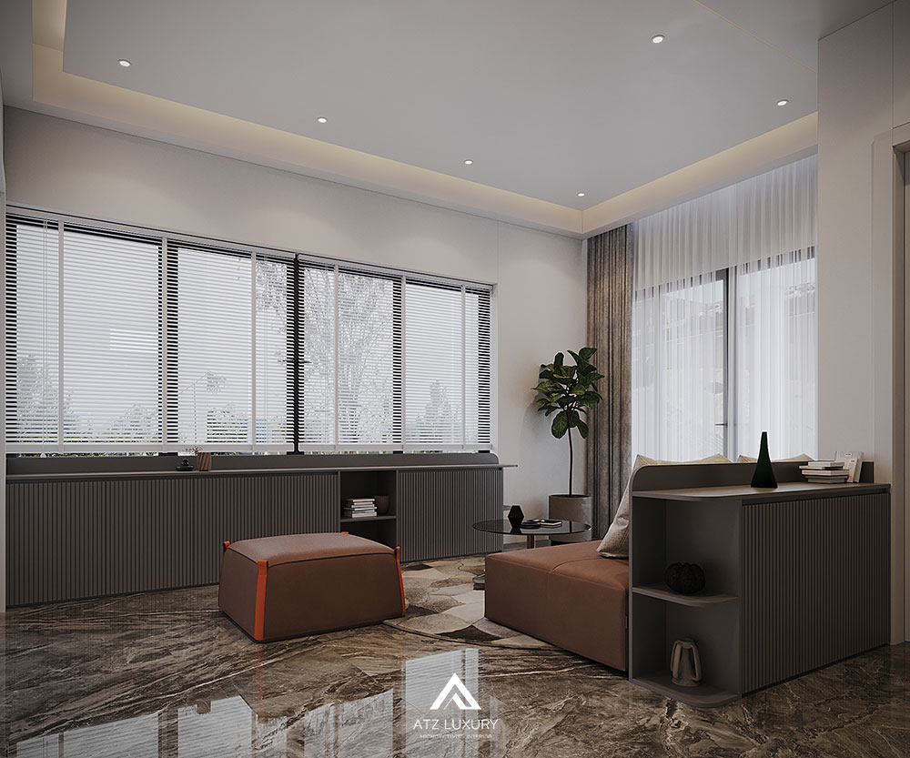 Thiết kế nội thất biệt thự 330m2 tại Bắc Ninh