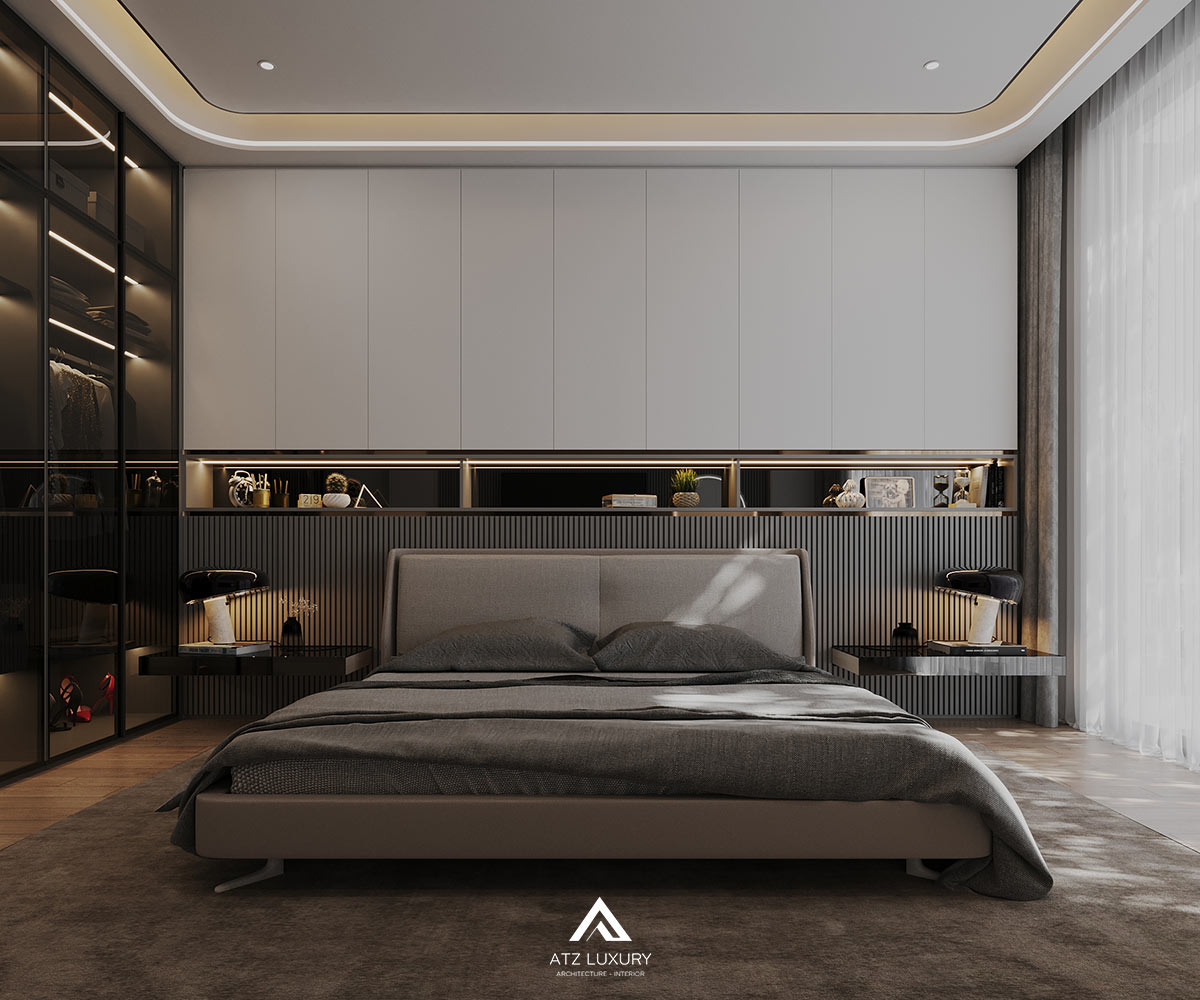 Thiết kế nội thất biệt thự 250m2 tại Thái Nguyên