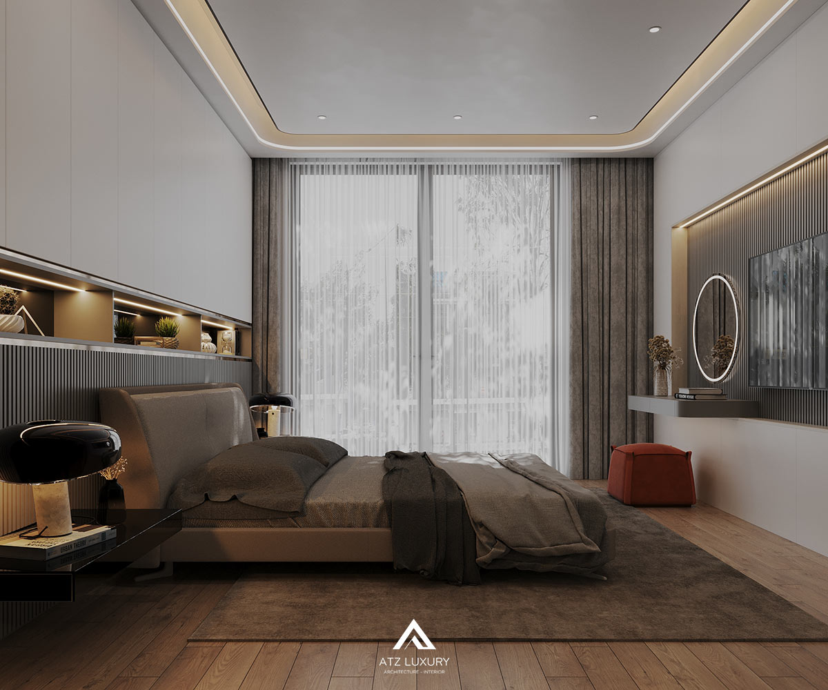 Thiết kế nội thất biệt thự 250m2 tại Thái Nguyên