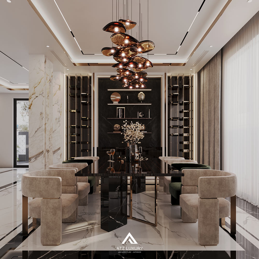 Thiết kế nội thất biệt thự 250m2 tại Thái Nguyên