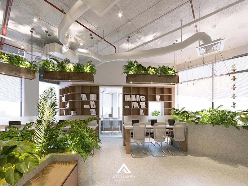 by quyet thiet ke van phong theo phong thuy