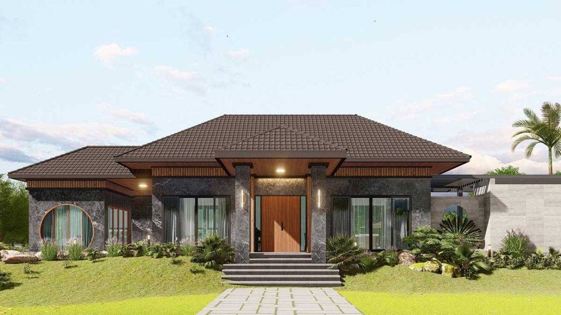 Khám phá 15+ mẫu thiết kế biệt thự 1 tầng 180m2 đẹp và ấn tượng nhất hiện nay