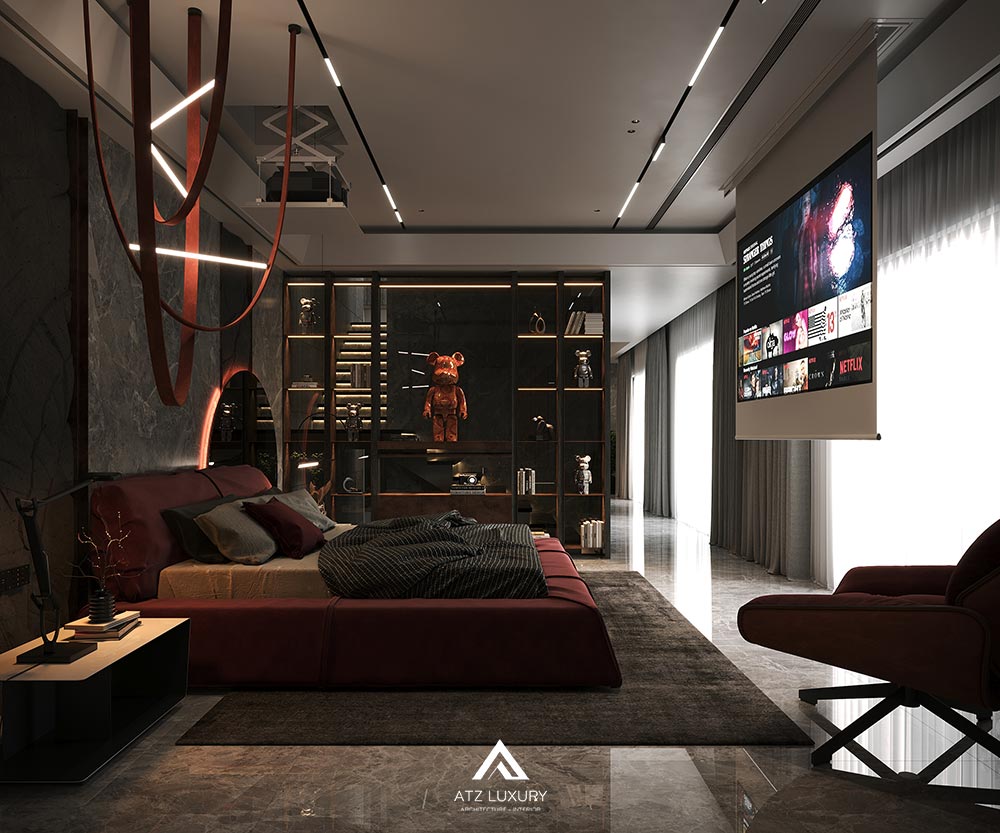 Thiết kế nội thất biệt thự hiện đại 350m2 tại Hà Nội