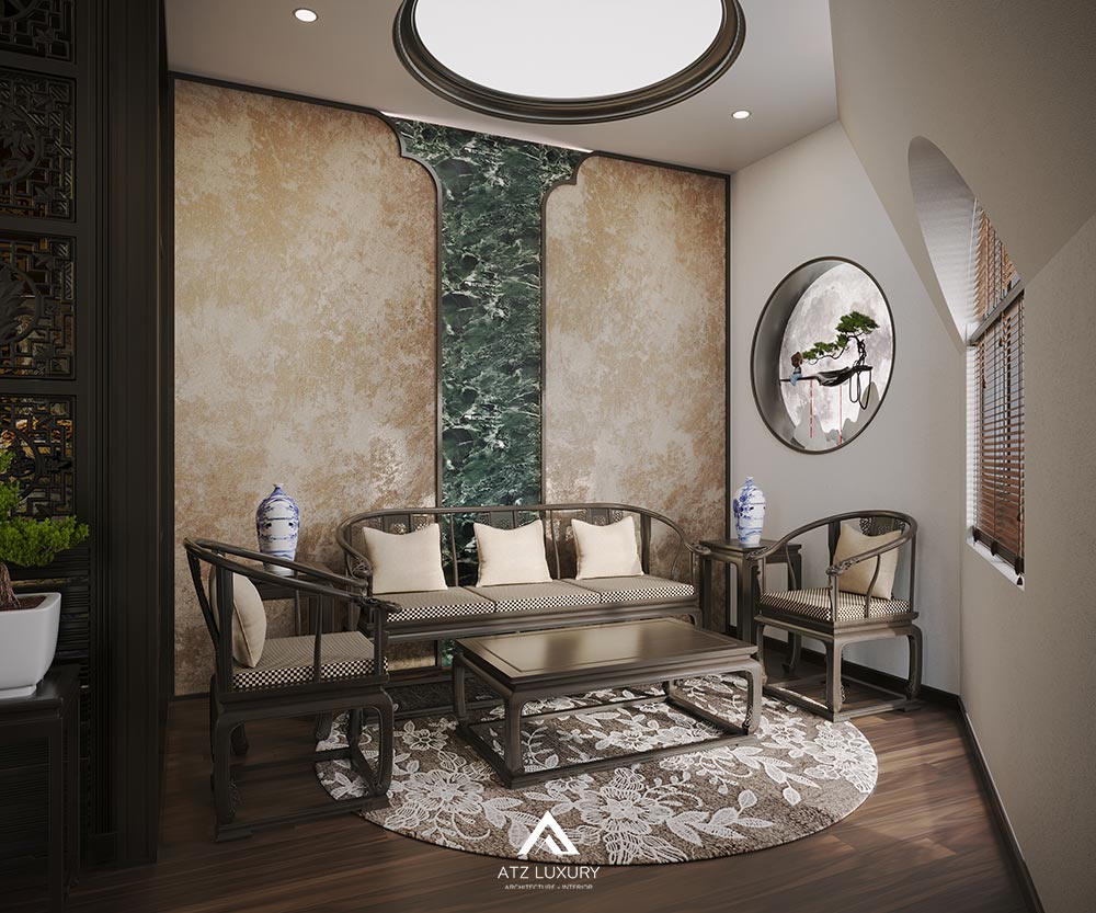 Thiết kế nội thất biệt thự hiện đại 350m2 tại Hà Nội