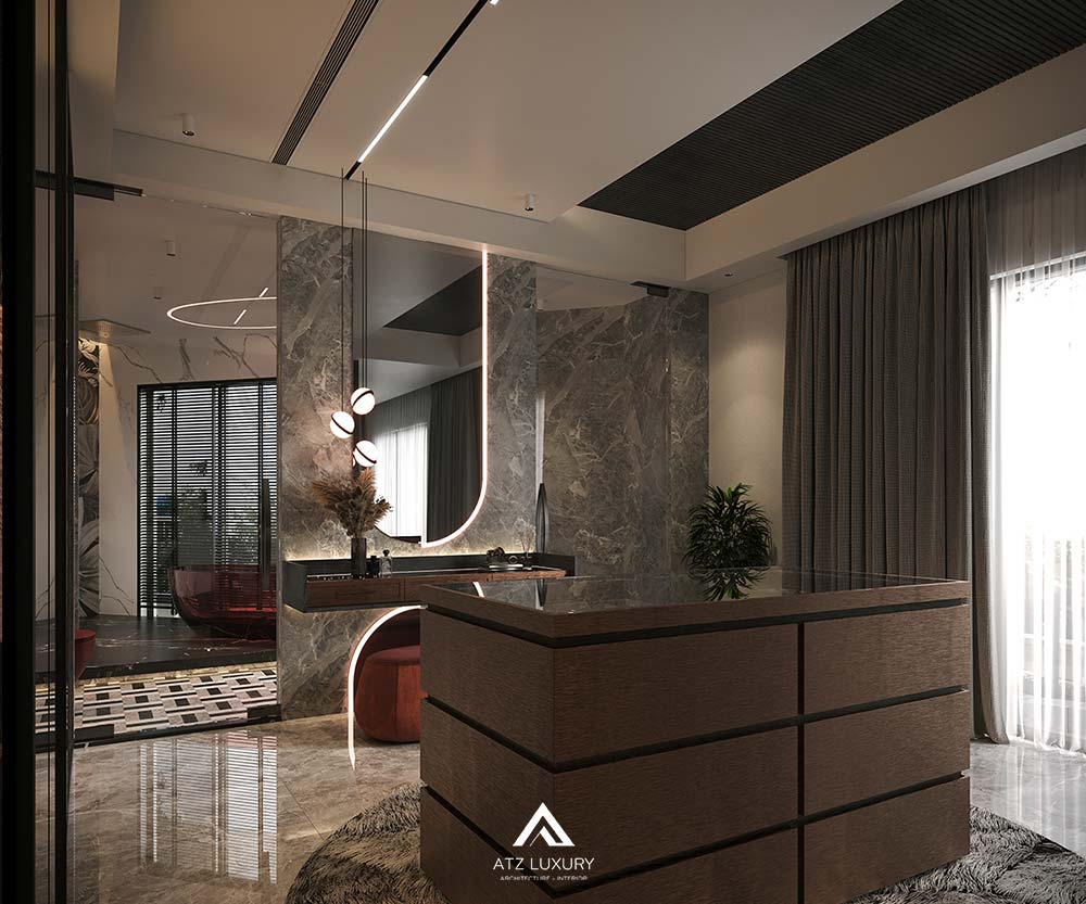 Thiết kế nội thất biệt thự hiện đại 350m2 tại Hà Nội