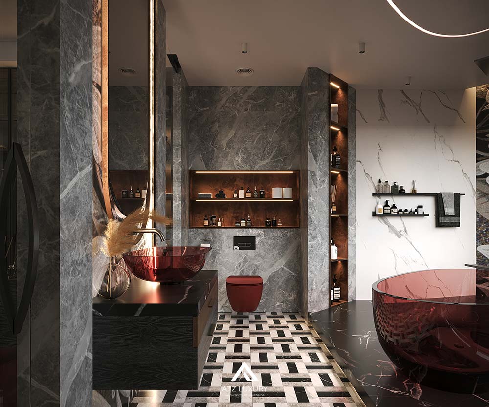 Thiết kế nội thất biệt thự hiện đại 350m2 tại Hà Nội