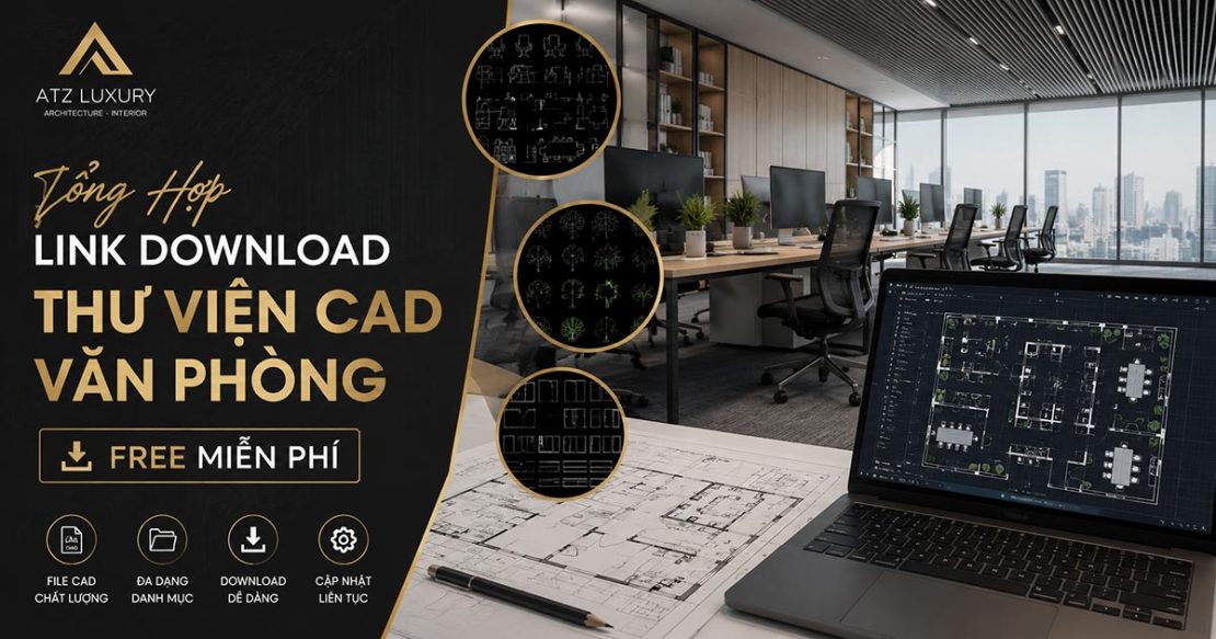 thu vien cad van phong mien phi