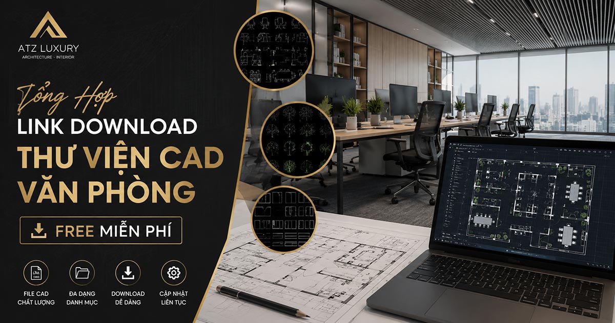 thu vien cad van phong mien phi