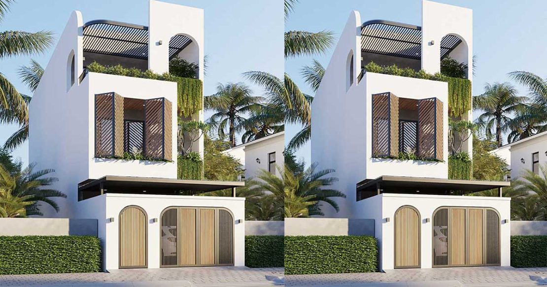 nhà 5x20m 2 tầng