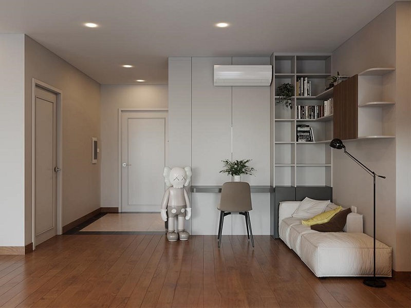 Mẫu thiết kế nội thất căn hộ chung cư 150m2 có 3 phòng ngủ