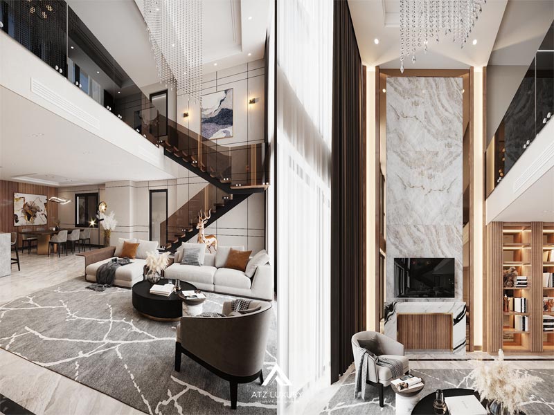 mau thiet ke noi that can ho duplex dep 1