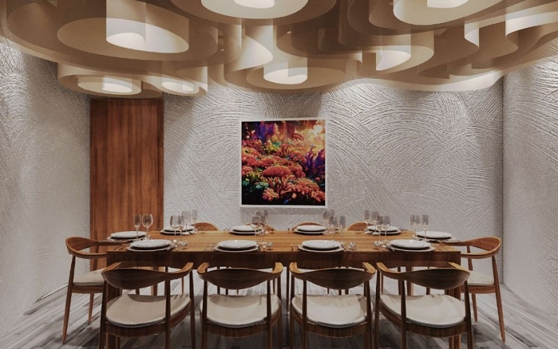 Mẫu thiết kế nội thất nhà hàng hải sản The Venice Vinhomes Ocean Park 3