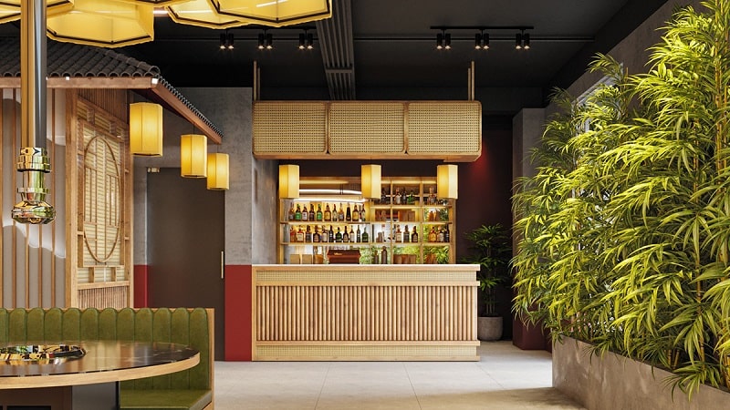 Mẫu thiết kế nội thất nhà hàng lẩu nướng The Venice Vinhomes Ocean Park 3