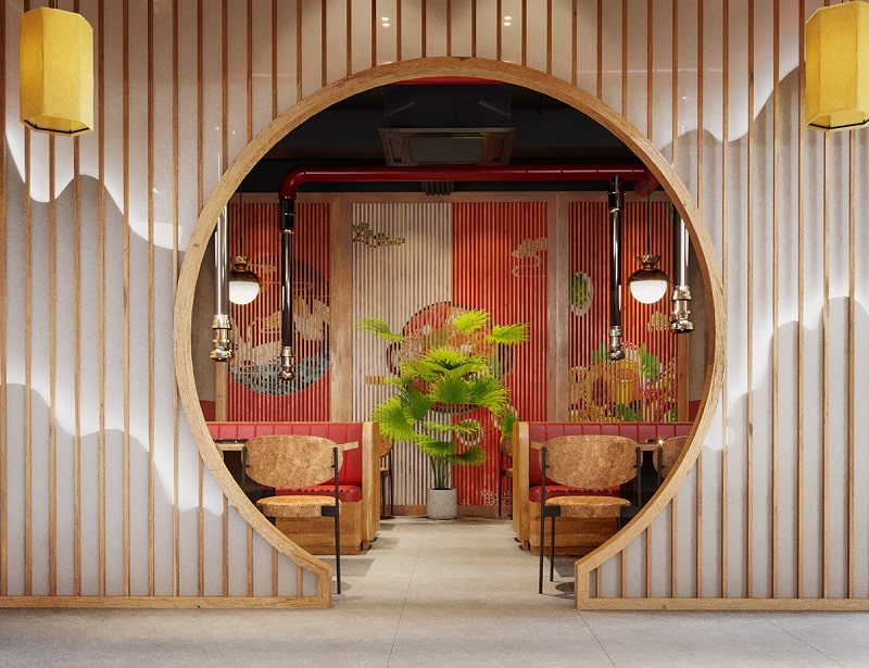 Mẫu thiết kế nội thất nhà hàng lẩu nướng The Venice Vinhomes Ocean Park 3