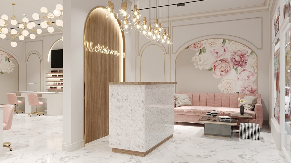 Mẫu thiết kế spa tại Shophouse The Venice Vinhomes Ocean Park 3