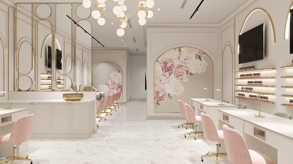 Mẫu thiết kế spa tại Shophouse The Venice Vinhomes Ocean Park 3