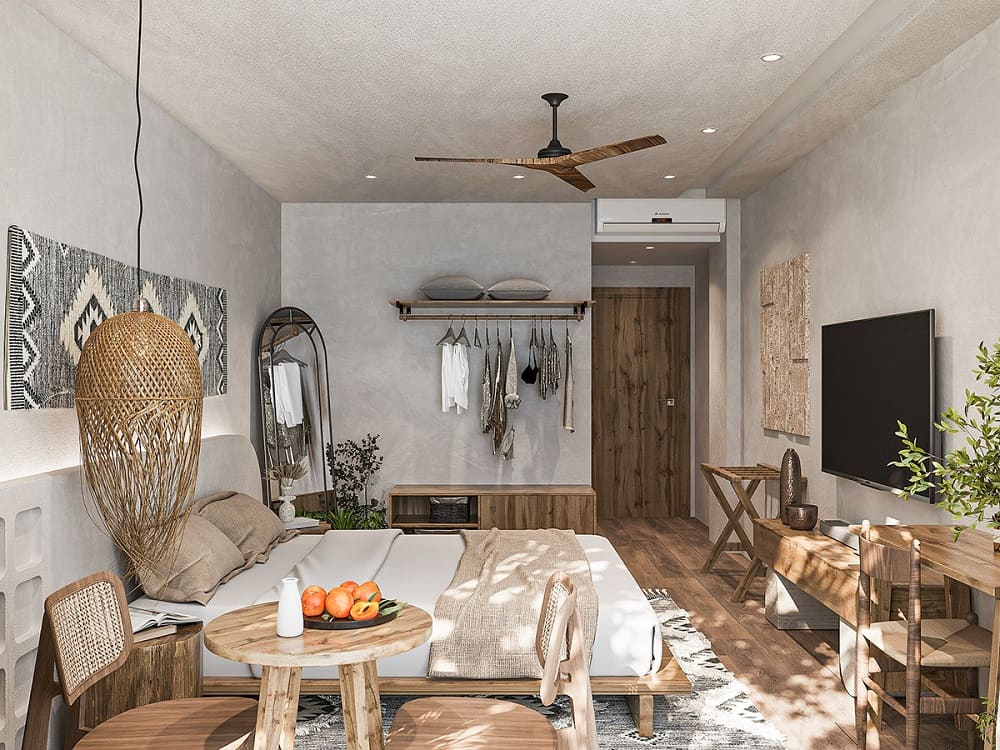 Thiết kế nội thất homestay The Venice Vinhomes Ocean Park 3 - Mẫu 4
