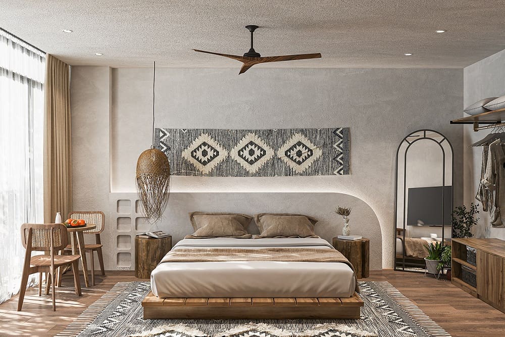 Thiết kế nội thất homestay The Venice Vinhomes Ocean Park 3 - Mẫu 4