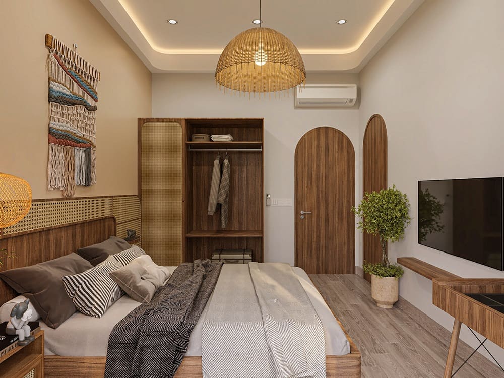 Thiết kế nội thất homestay The Venice Vinhomes Ocean Park 3 - Mẫu 5